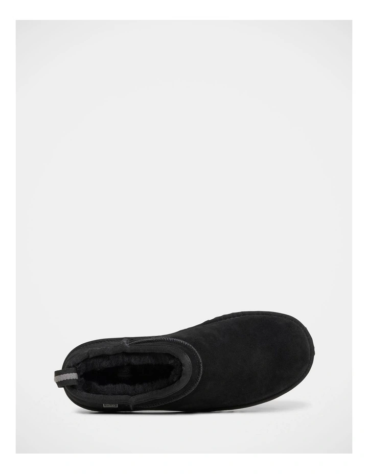 Snugg Micro Boot Slippers In Black image 5