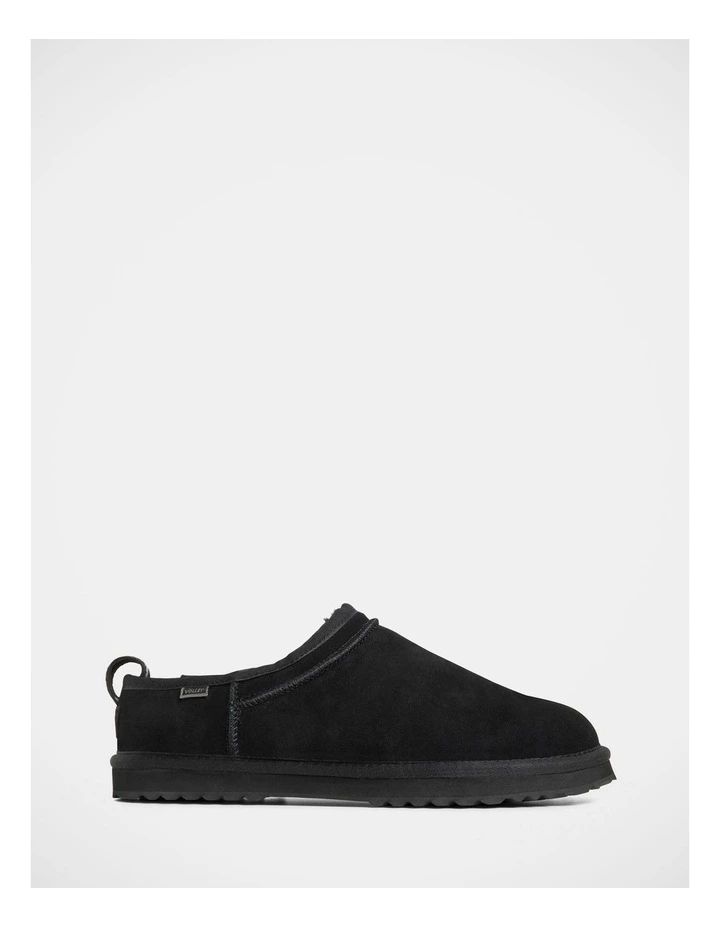 Snugg Micro Boot Slippers In Black image 7