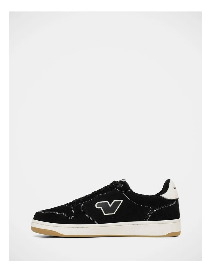 Tie Break Sneakers In Black/White image 3