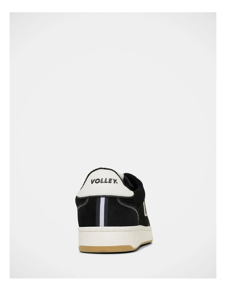 Tie Break Sneakers In Black/White image 4