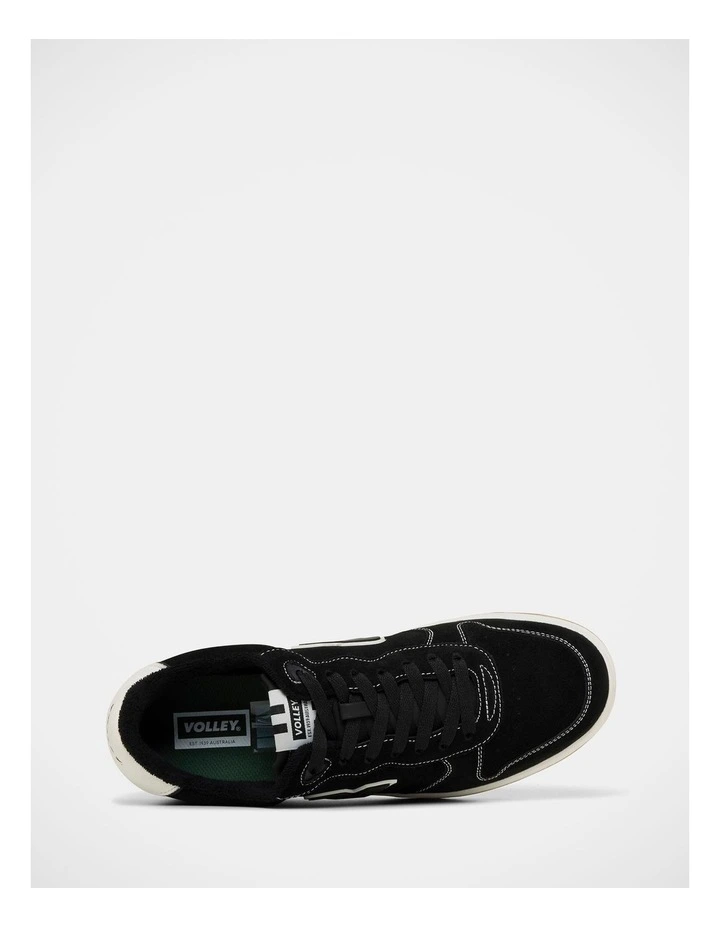 Tie Break Sneakers In Black/White image 5