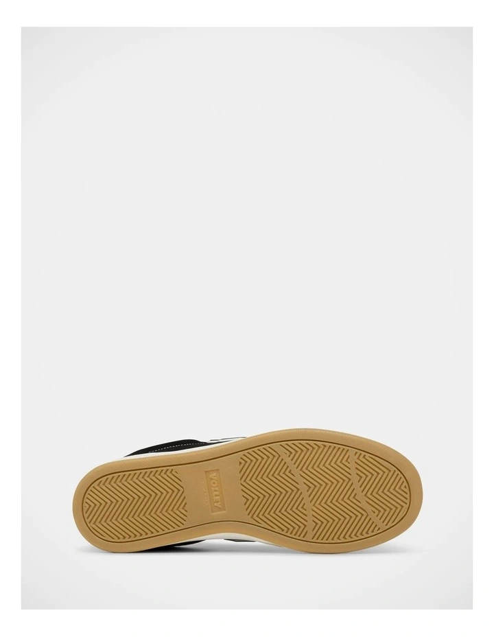 Tie Break Sneakers In Black/White image 6