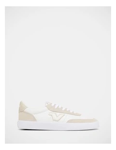 Baseline Sneakers In White/Grey
