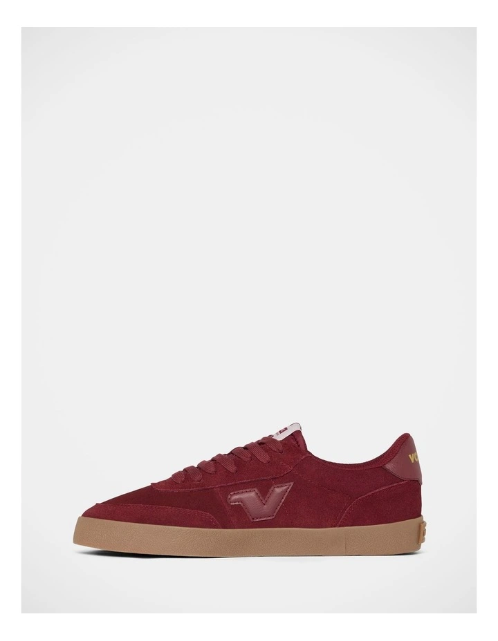 Baseline Sneakers In Burgundy/Gum image 3