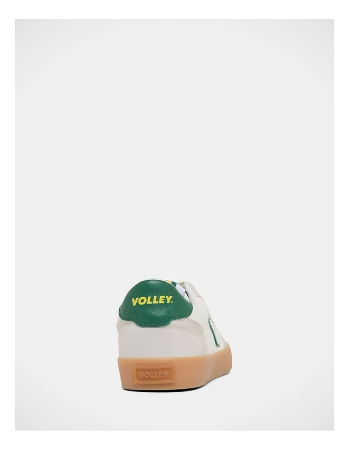 Baseline Sneakers In White/Green/Gum image 4