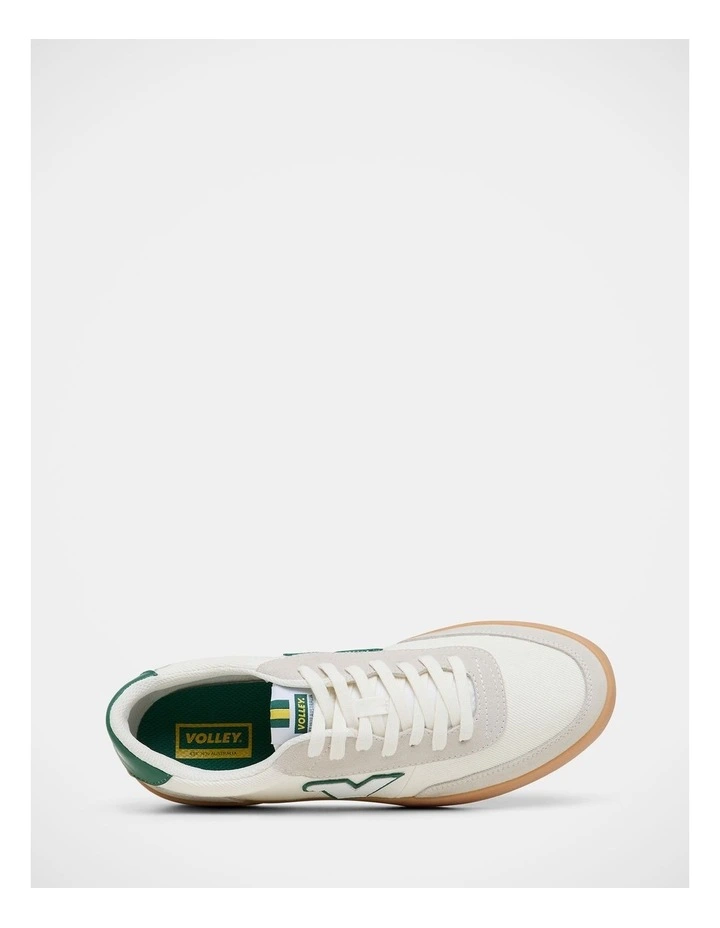 Baseline Sneakers In White/Green/Gum image 5