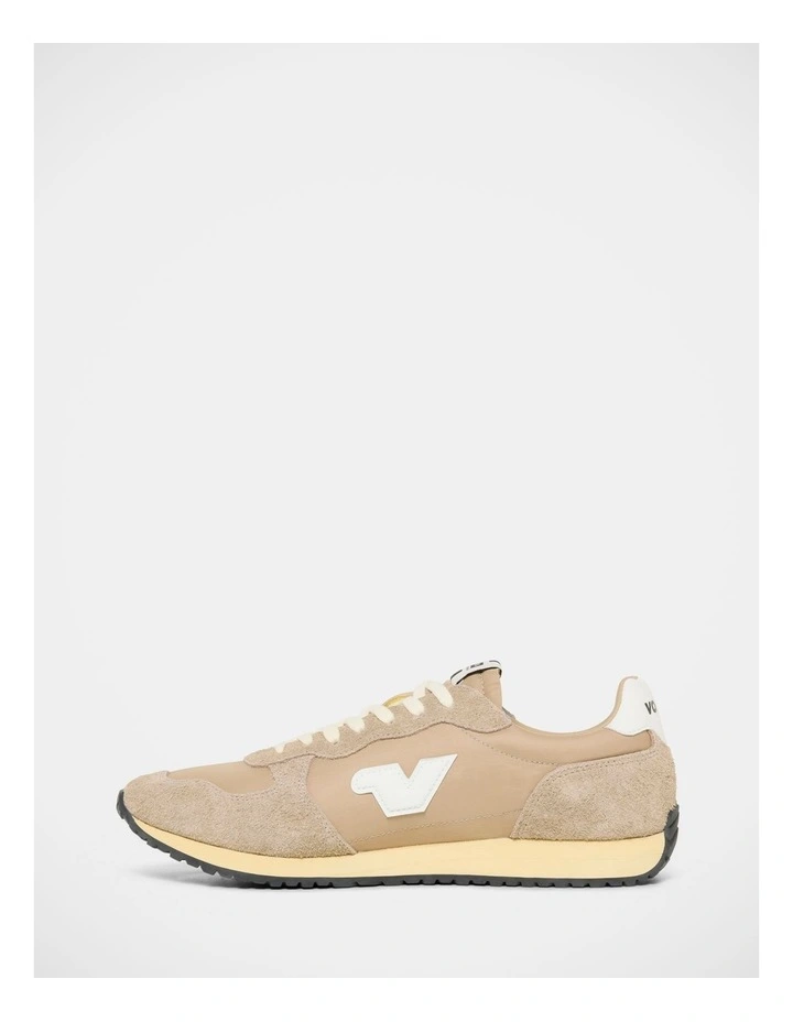 Rally Retro Sneakers In Taupe image 3