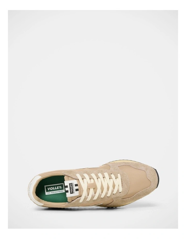 Rally Retro Sneakers In Taupe image 5