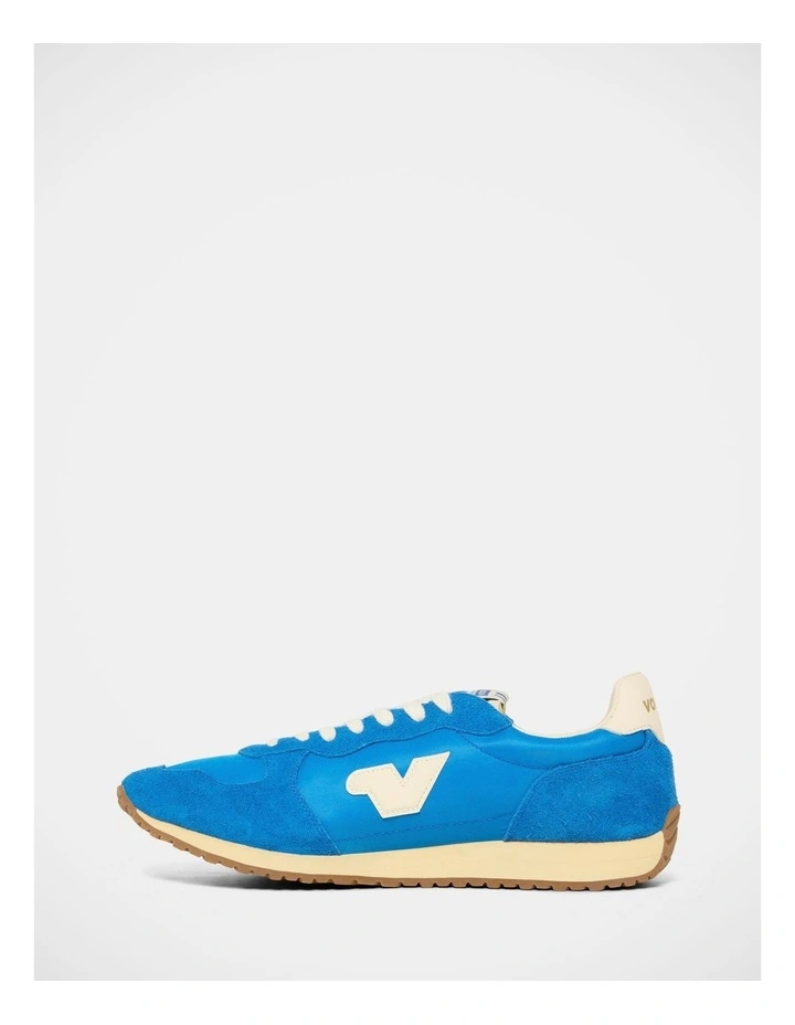 Rally Retro Sneakers In Vintage Blue image 3