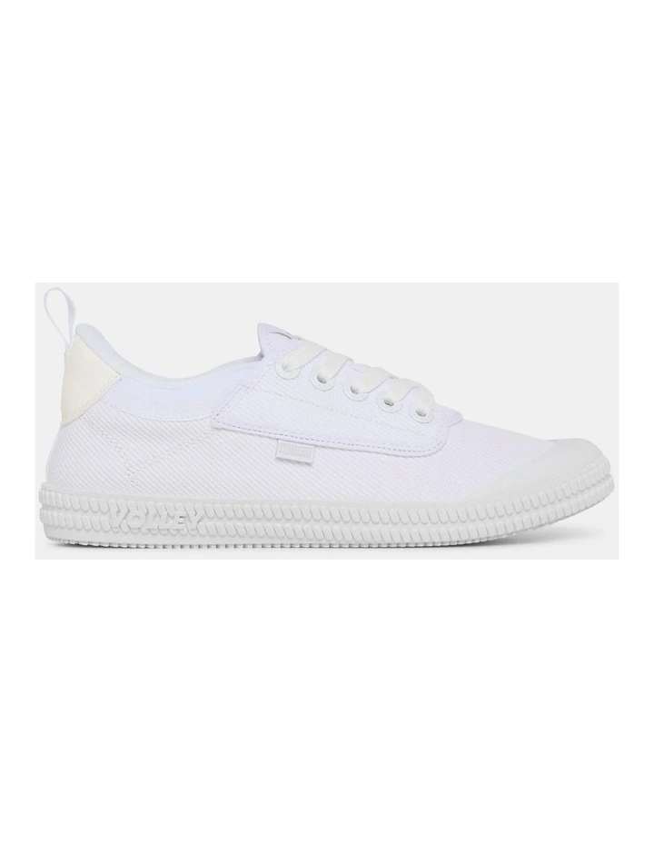 Heritage Low Sneakers In White/White image 1