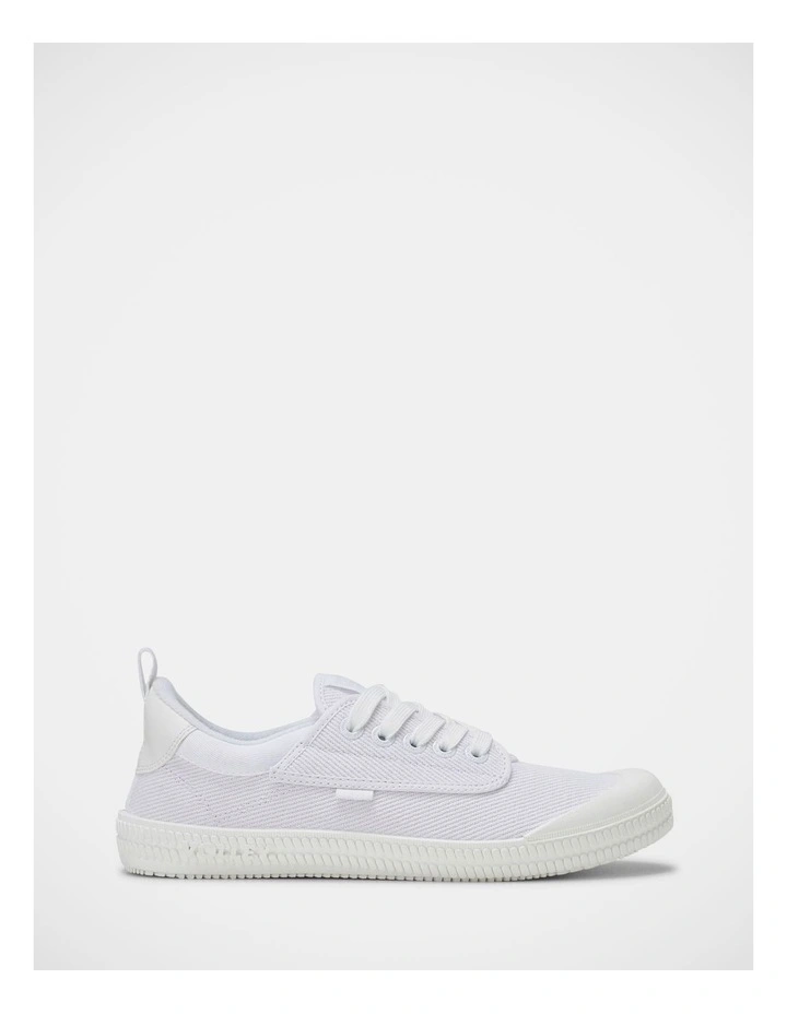 Heritage Low Sneakers In White/White image 1