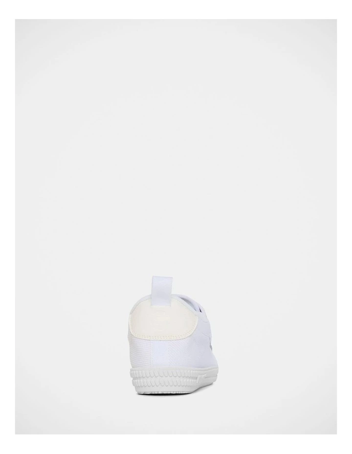 Heritage Low Sneakers In White/White image 4