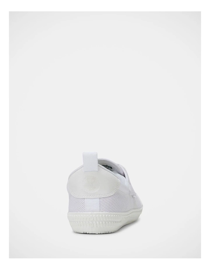 Heritage Low Sneakers In White/White image 4