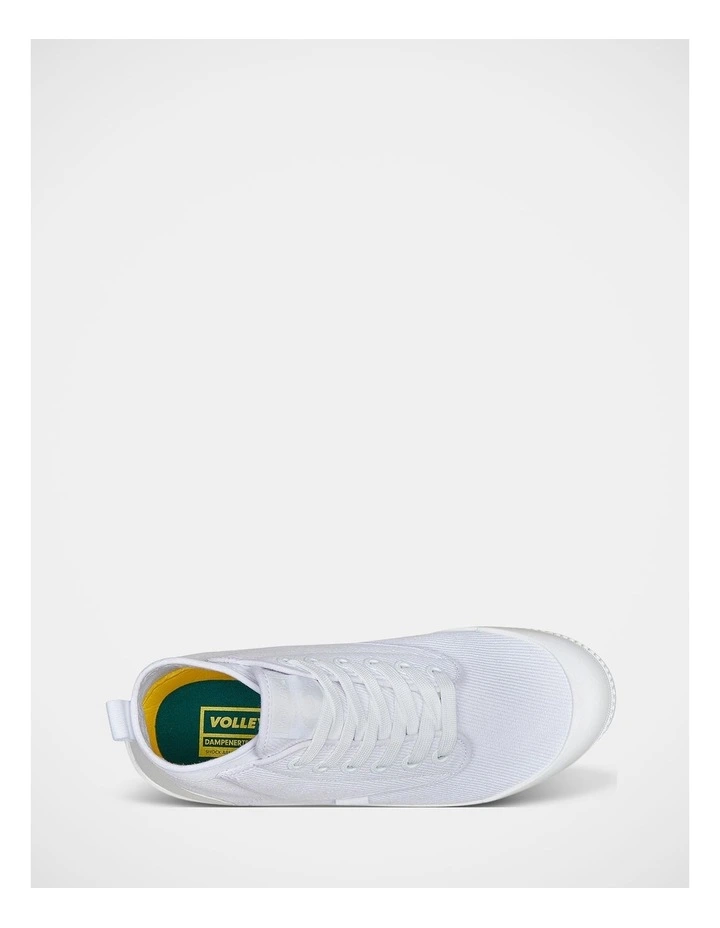 Heritage High Sneakers In White image 5