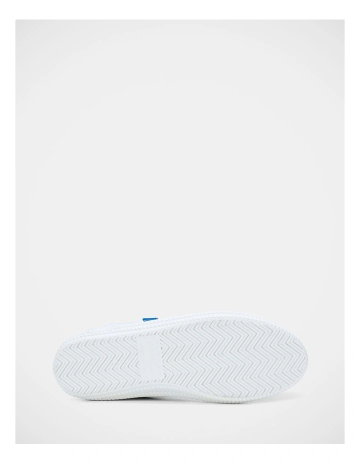 Heritage High Sneakers In White/Blue image 6