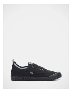 International Low Sneakers In Black/Dark Grey