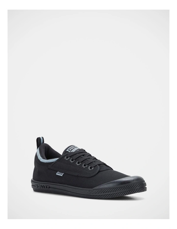 International Low Sneakers In Black/Dark Grey image 2
