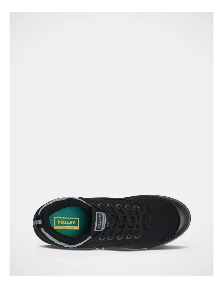 International Low Sneakers In Black/Dark Grey image 5