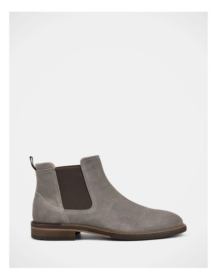 Tagged Boots in Taupe image 1
