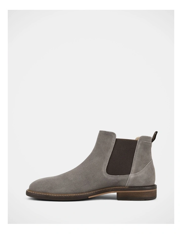 Tagged Boots in Taupe image 3