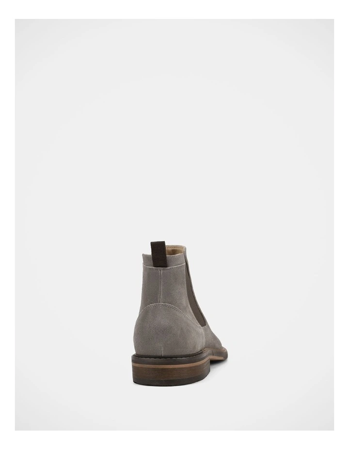 Tagged Boots in Taupe image 5