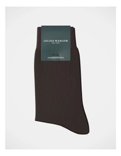 Dress Socks in Brown