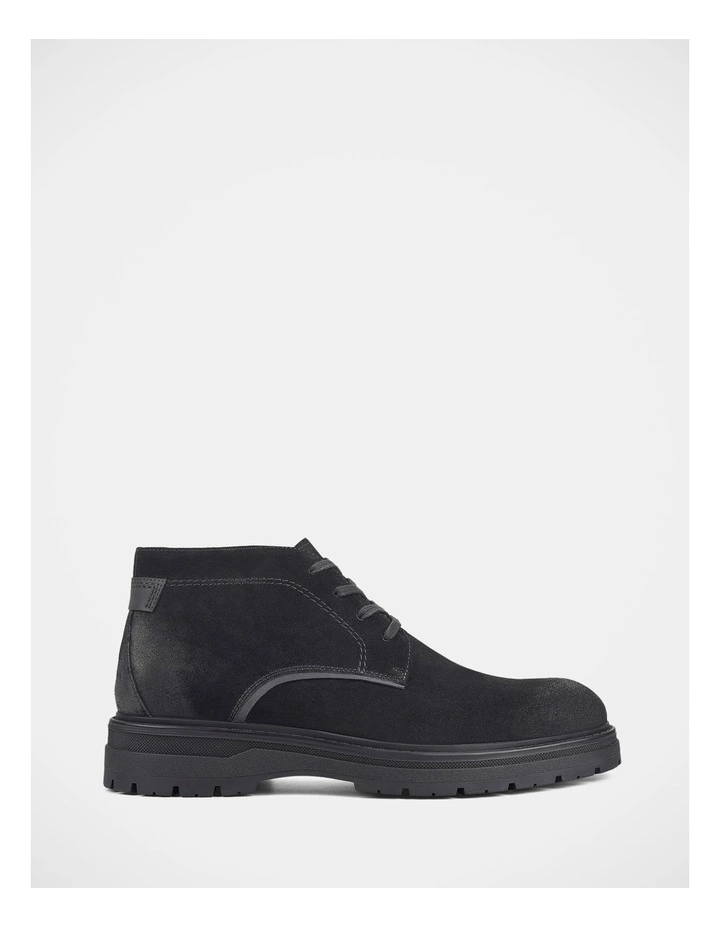 Haze Boots in Black Suede image 1