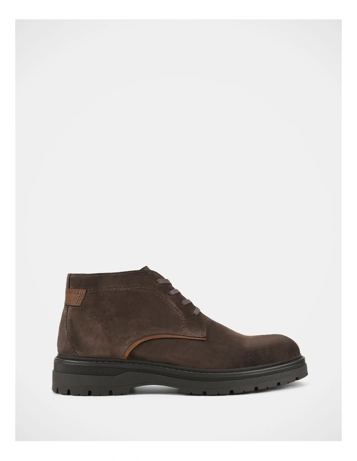 Haze Boots In Mocha Suede image 1