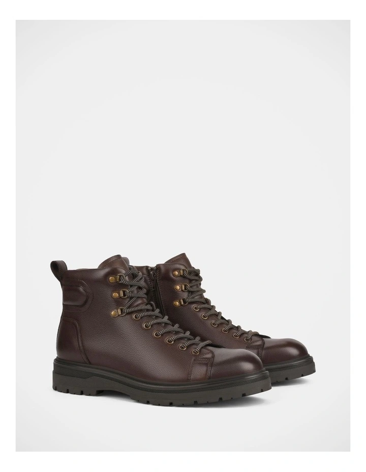 Hedge Boots in Dark Brown image 2