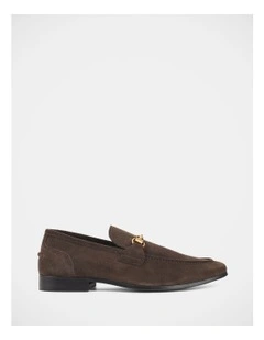 Lexicon Shoes in Brown Suede