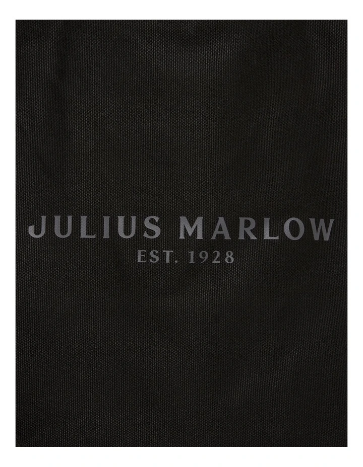 Canvas Tote Bag in Black image 3