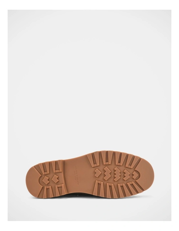 Helm Shoes In Olive Suede image 6