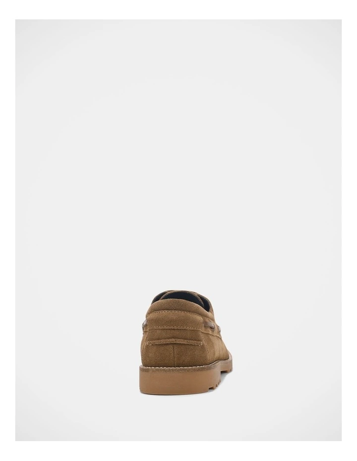 Helm Shoes In Tan Suede image 5