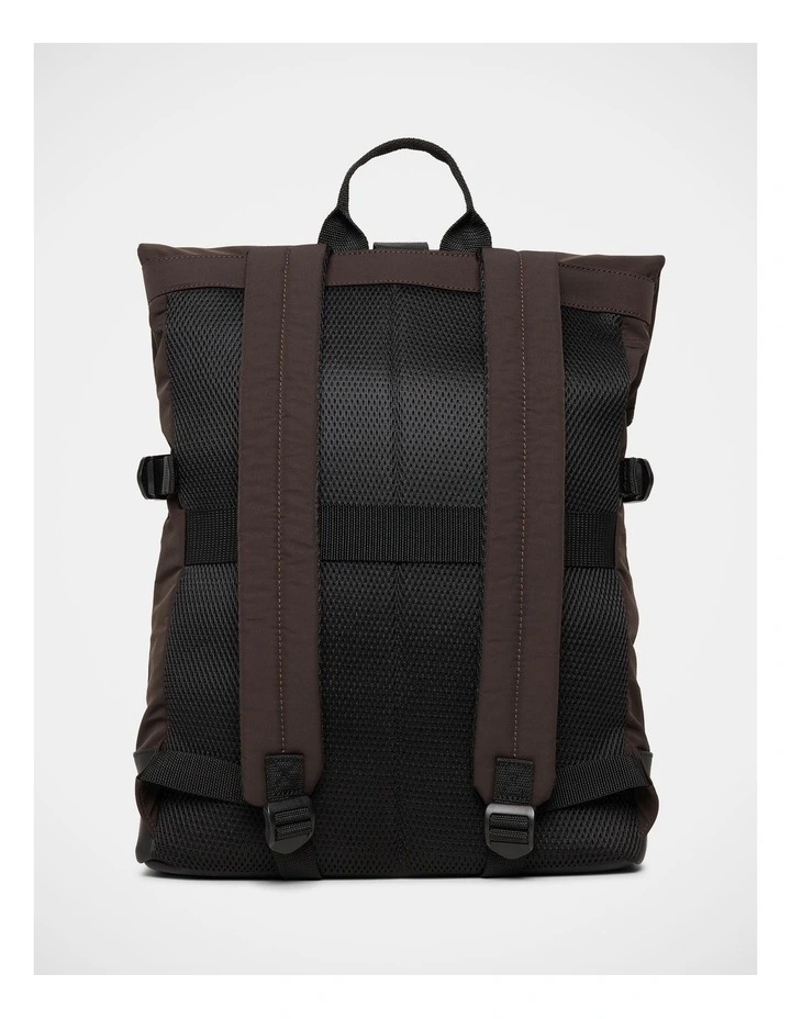 City Backpack In Chocolate image 2