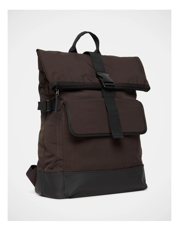 City Backpack In Chocolate image 3