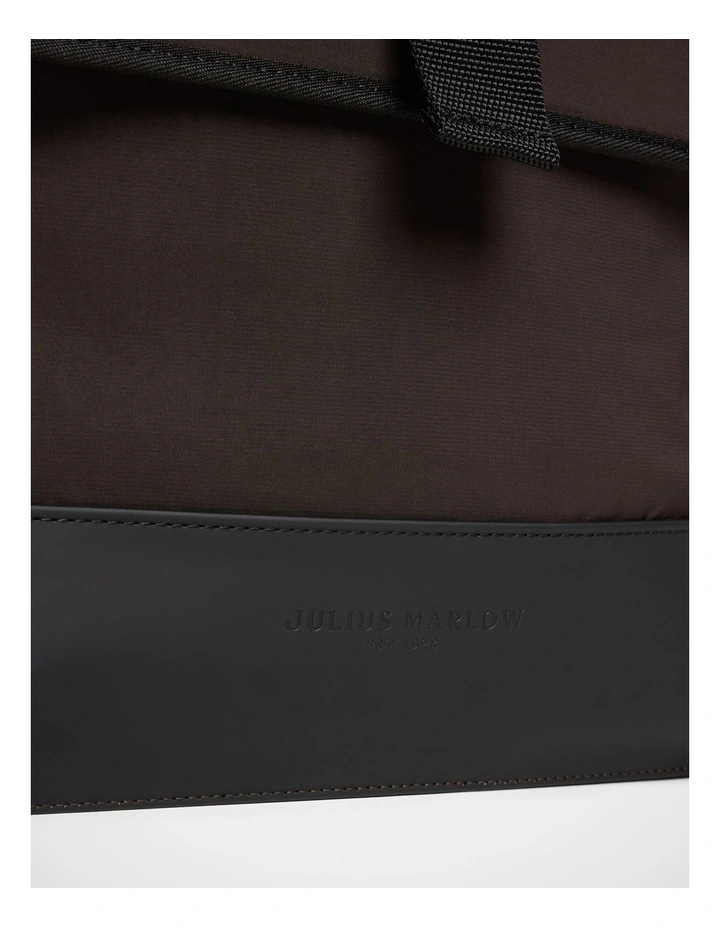 City Backpack In Chocolate image 5