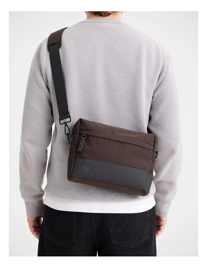 Degraves Crossbody Bag In Chocolate image 6