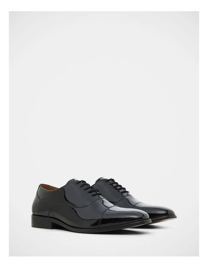 Code Shoes In Black Patent image 2