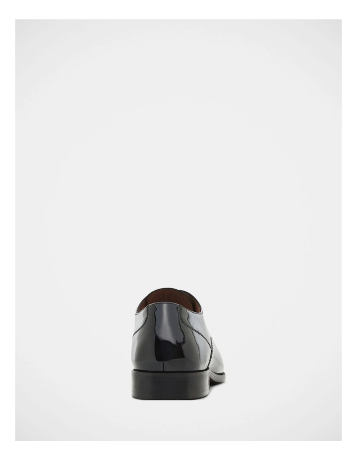 Code Shoes In Black Patent image 4