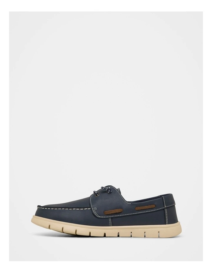 Memphis Boat Shoes in Navy image 3