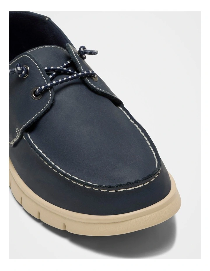 Memphis Boat Shoes in Navy image 4