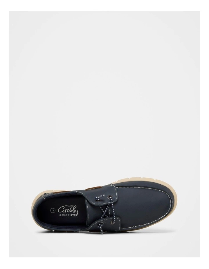 Memphis Boat Shoes in Navy image 5