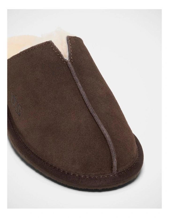 Adrian II Slippers in Chocolate image 4