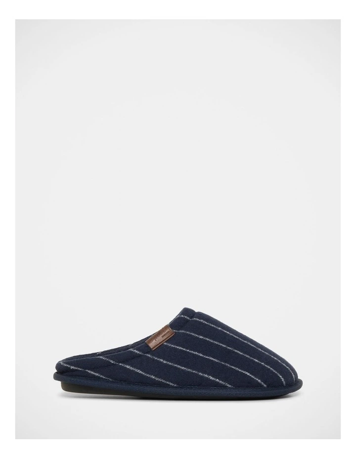 Louis II Slippers in Navy image 1