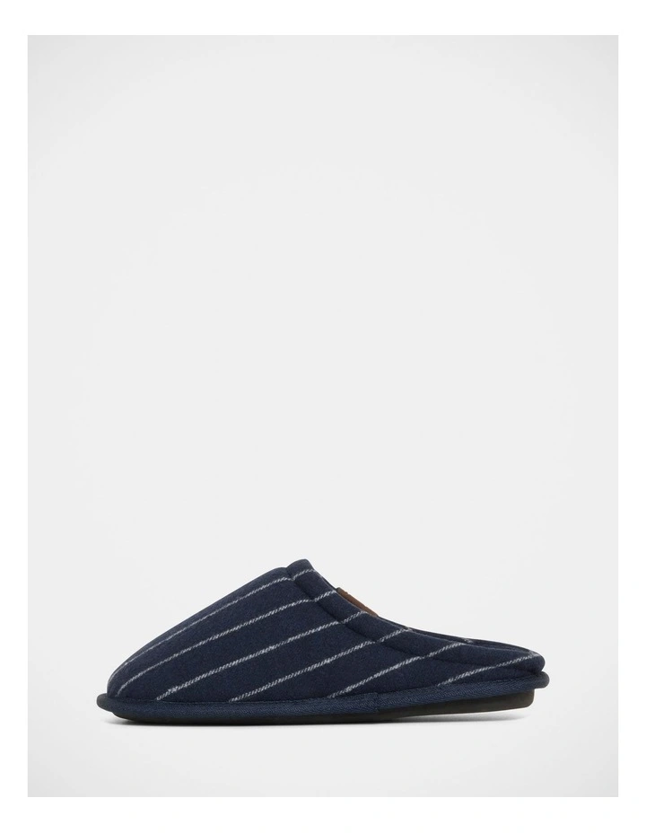 Louis II Slippers in Navy image 2