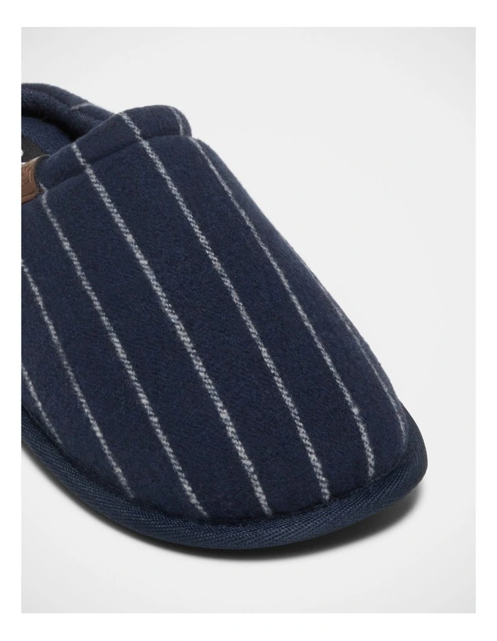 Louis II Slippers in Navy image 4