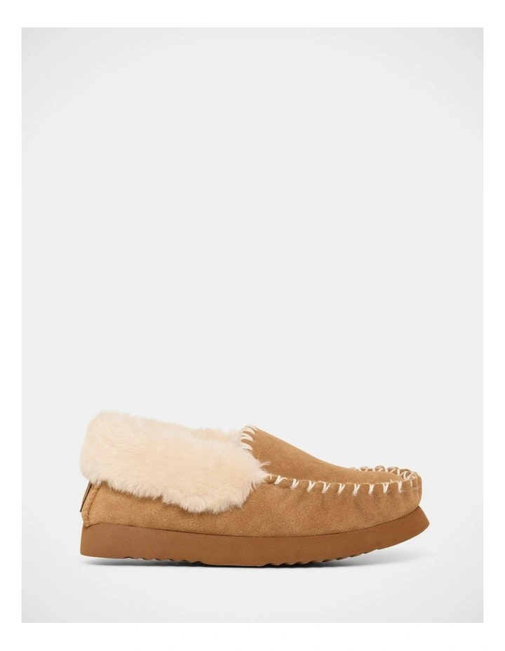 Mulberry Slippers in Chestnut image 1