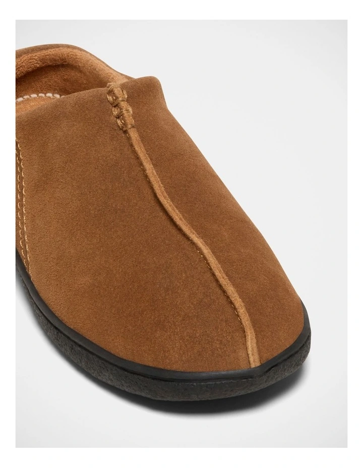Alfie II Scuff Slippers in Cognac image 2