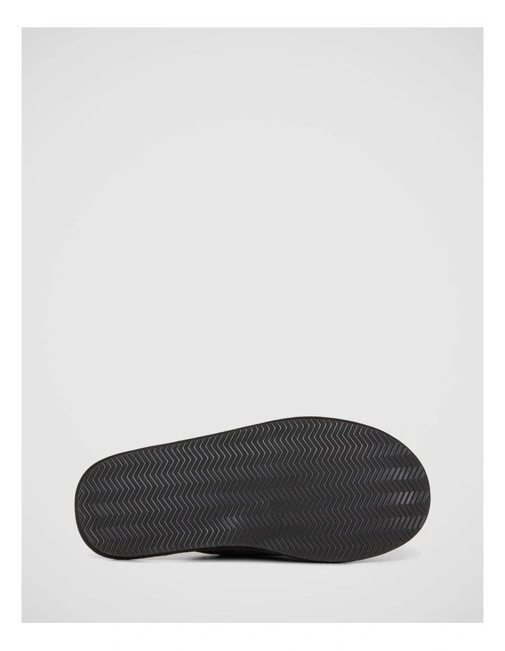 Terrace Slippers In Black Grid image 5