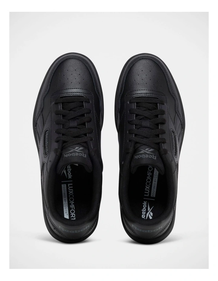 Court Advance Sneakers in Black image 4
